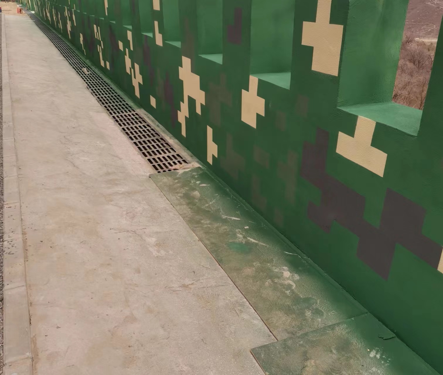 衡阳围墙迷彩喷涂,数迷彩漆