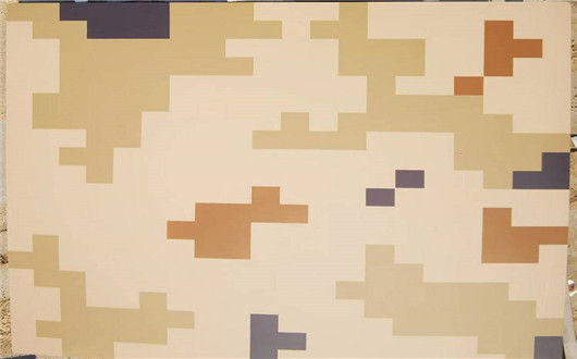 衡阳荒漠迷彩漆喷涂